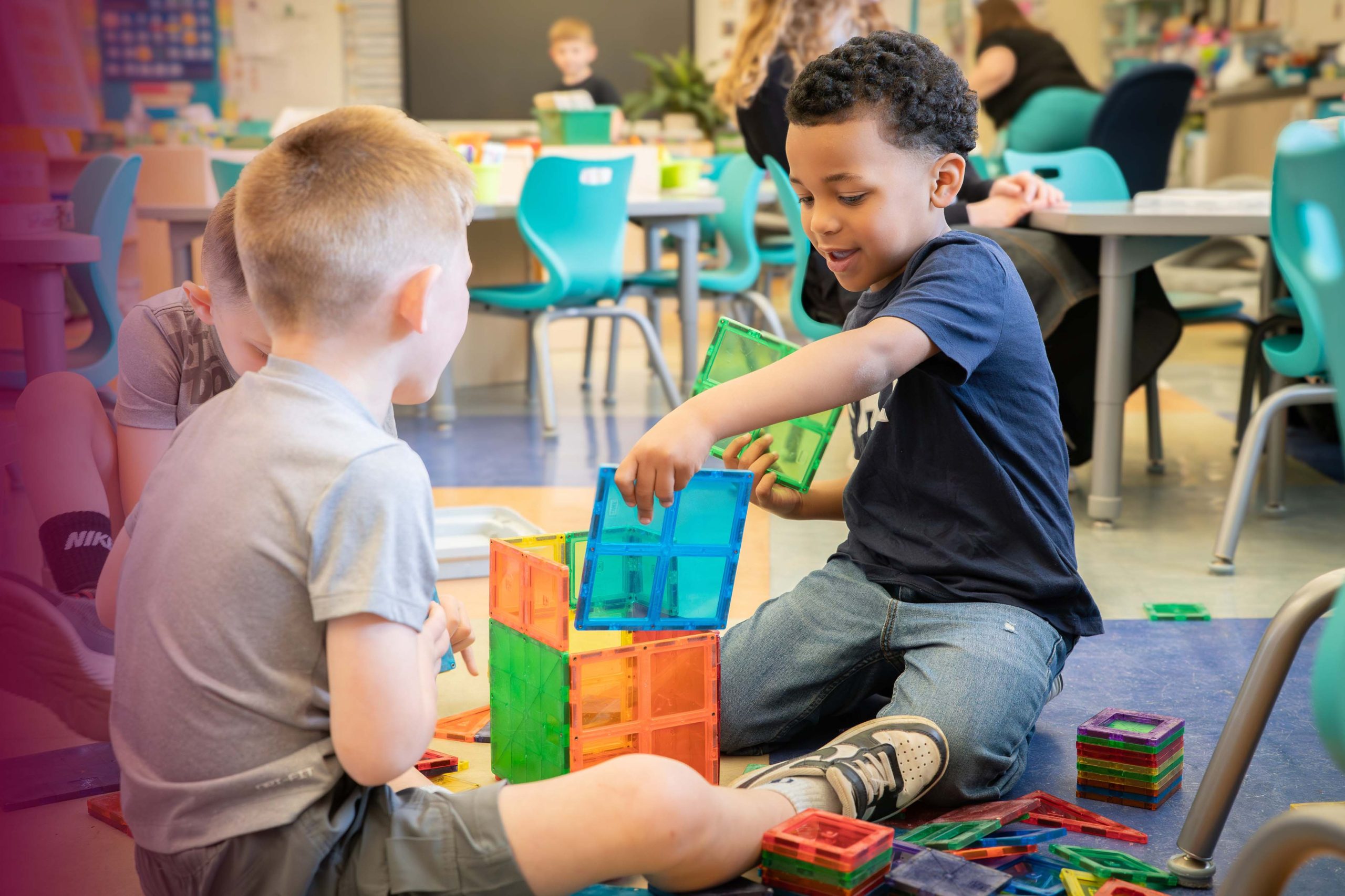 Students in classroom