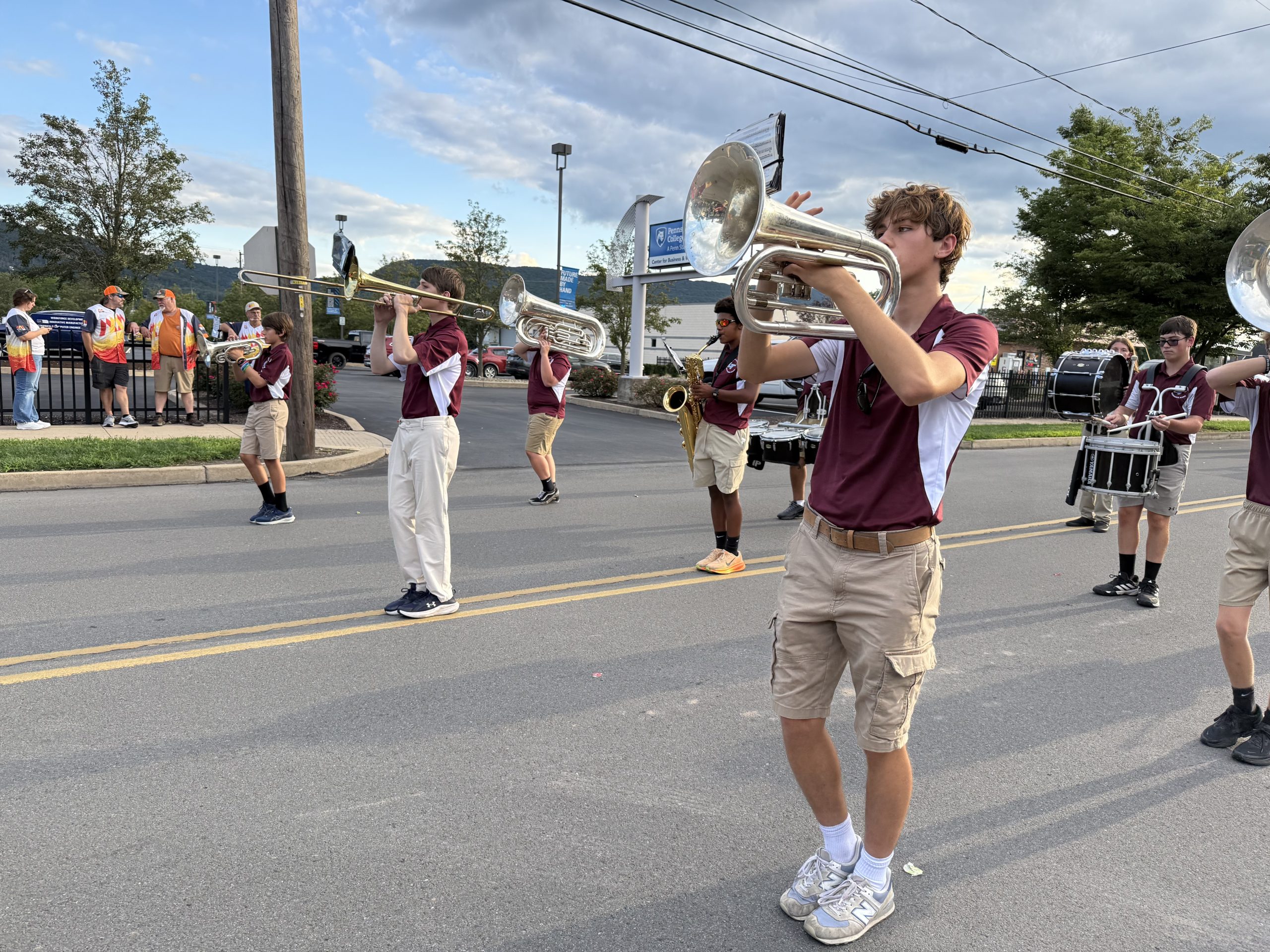 Lancers Bring Spirit to Little League World Series Parade